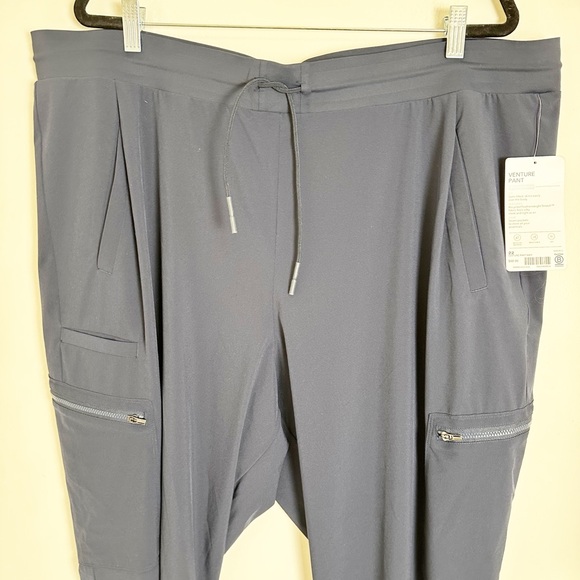 New Athleta Venture Pants Navy Blue Cargo Jogger 22 - Picture 3 of 7